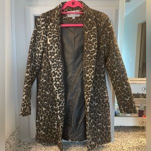 Johnston & Murphy Leopard Coat